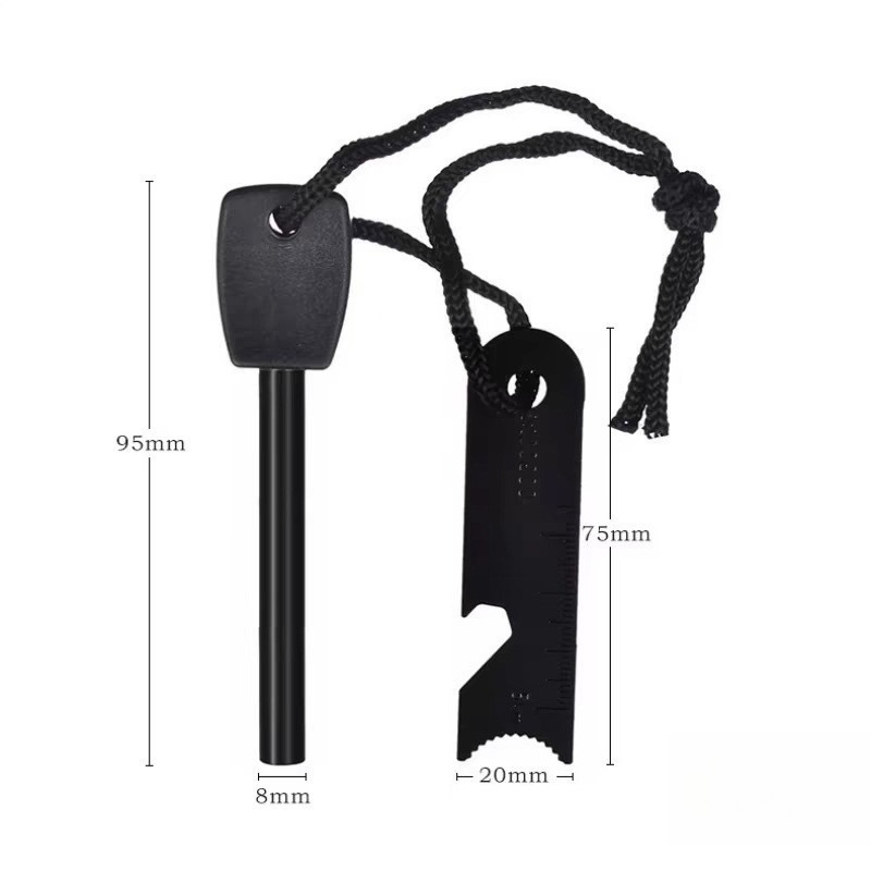 Zapalniczka do ognia z kamieni – Ferro Rod Striker recenzja i cena