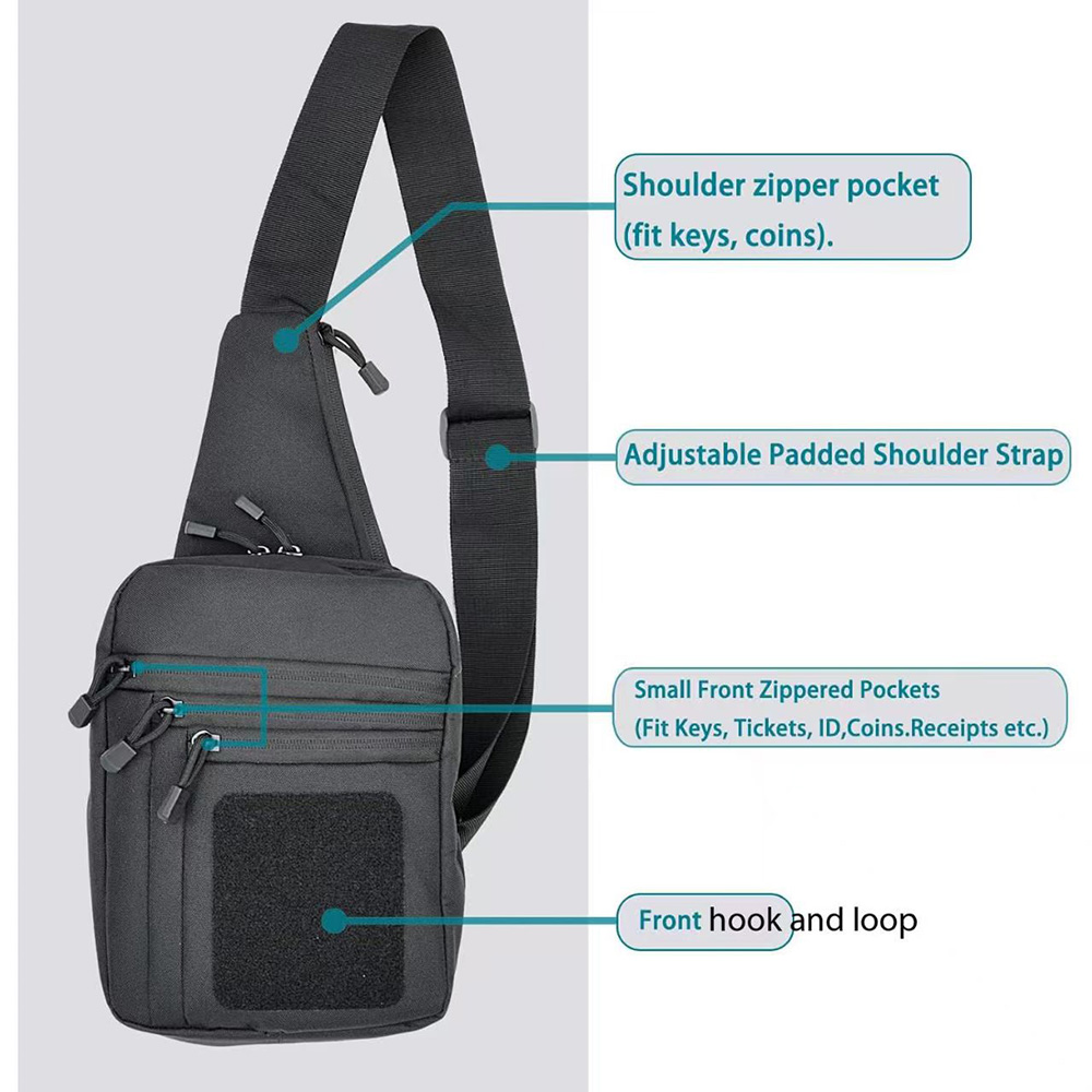Torba dla kobiet i mężczyzn -  – Edc Concealed Carry Bag recenzja i cena