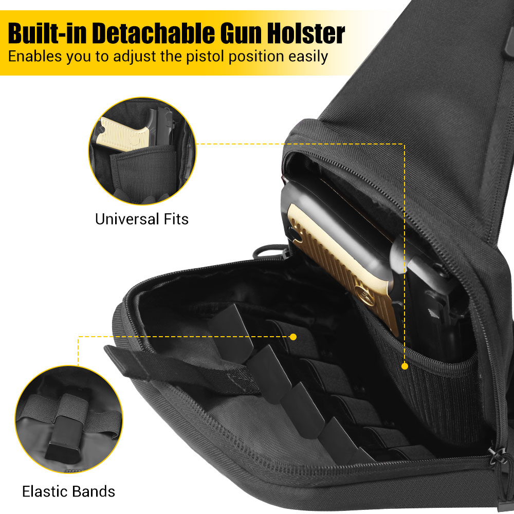 Taktyczna torba na pistolet, k – Edc Concealed Carry Bag recenzja i cena