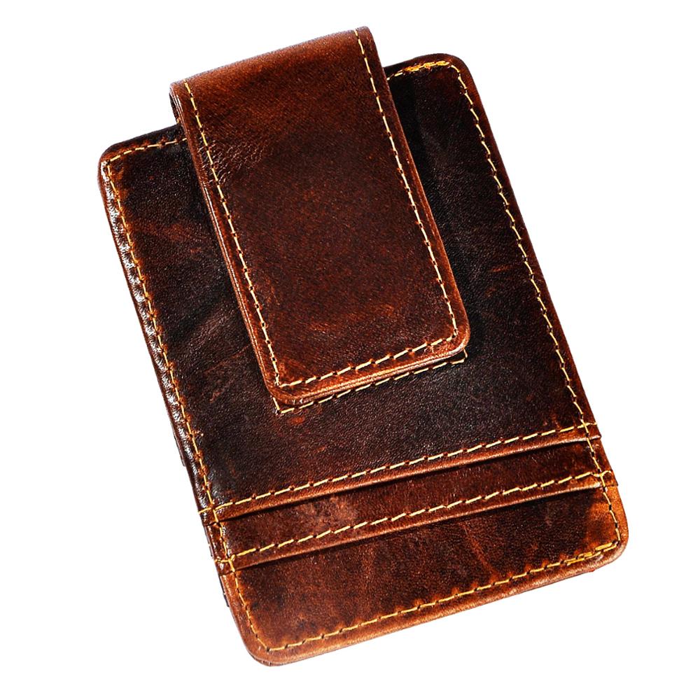 2020 Trend prawdziwe skórzane  – Money Clip Magnetic recenzja i cena
