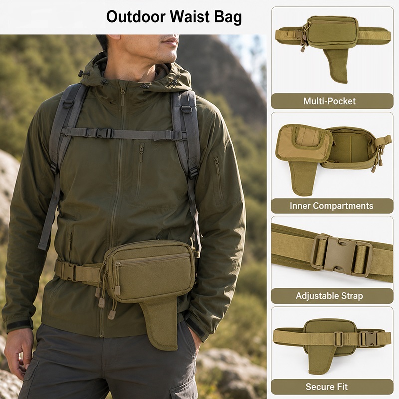 Wielofunkcyjna Torba na Pas Ny – Edc Concealed Carry Bag recenzja i cena