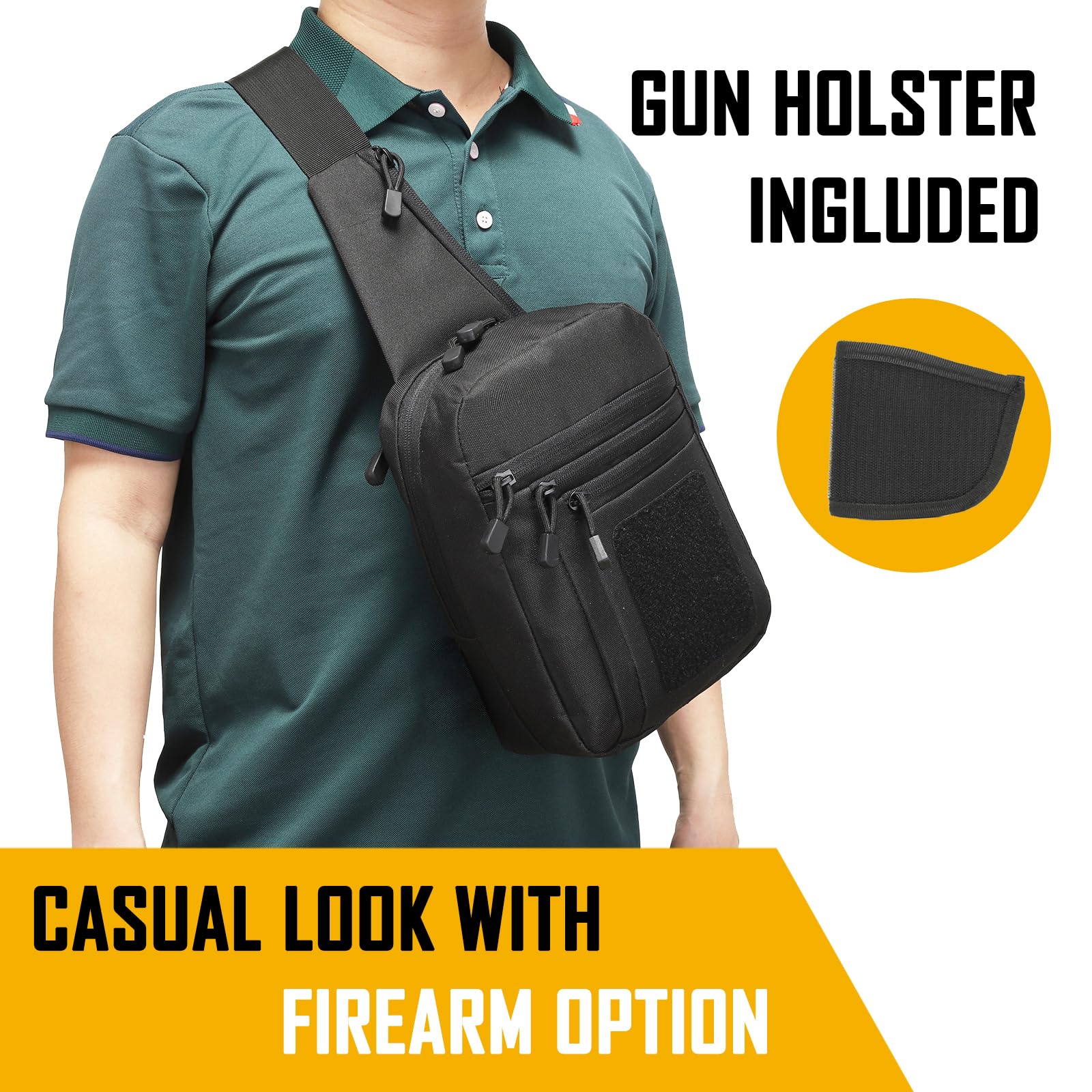 Torba na ramię do ukrytego nos – Edc Carry Items recenzja i cena